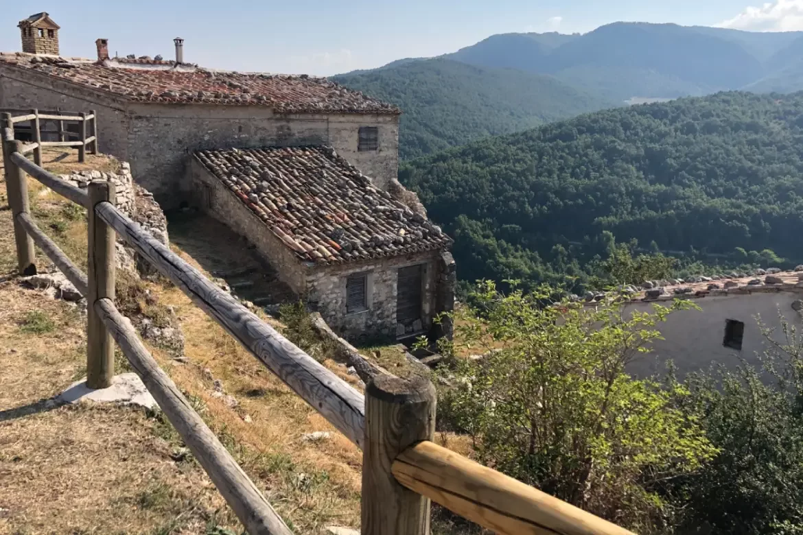 panorama che si vede da elcito